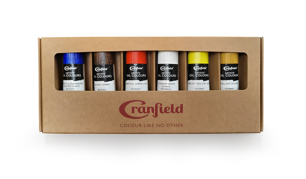 40ml Cranfield Artists' Oil Colours Box Set