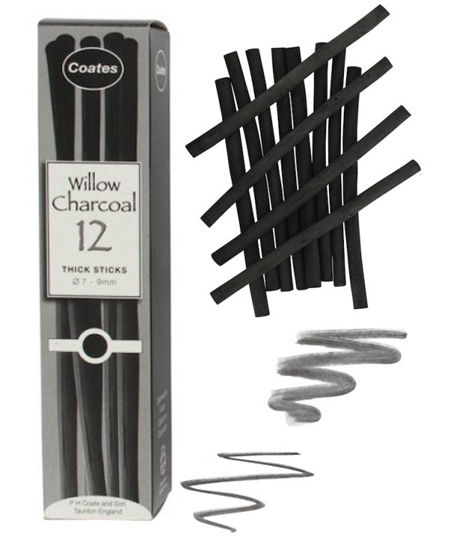 Coates Thick Charcoal Stick Pack