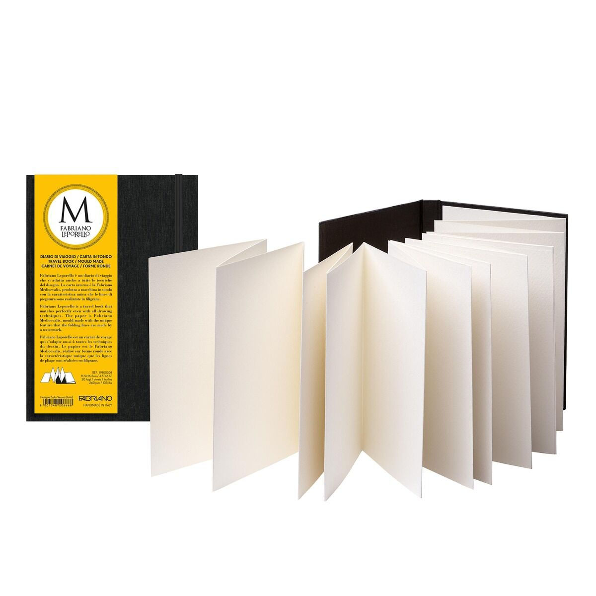 Fabriano Leporello Sketchbook 260gsm