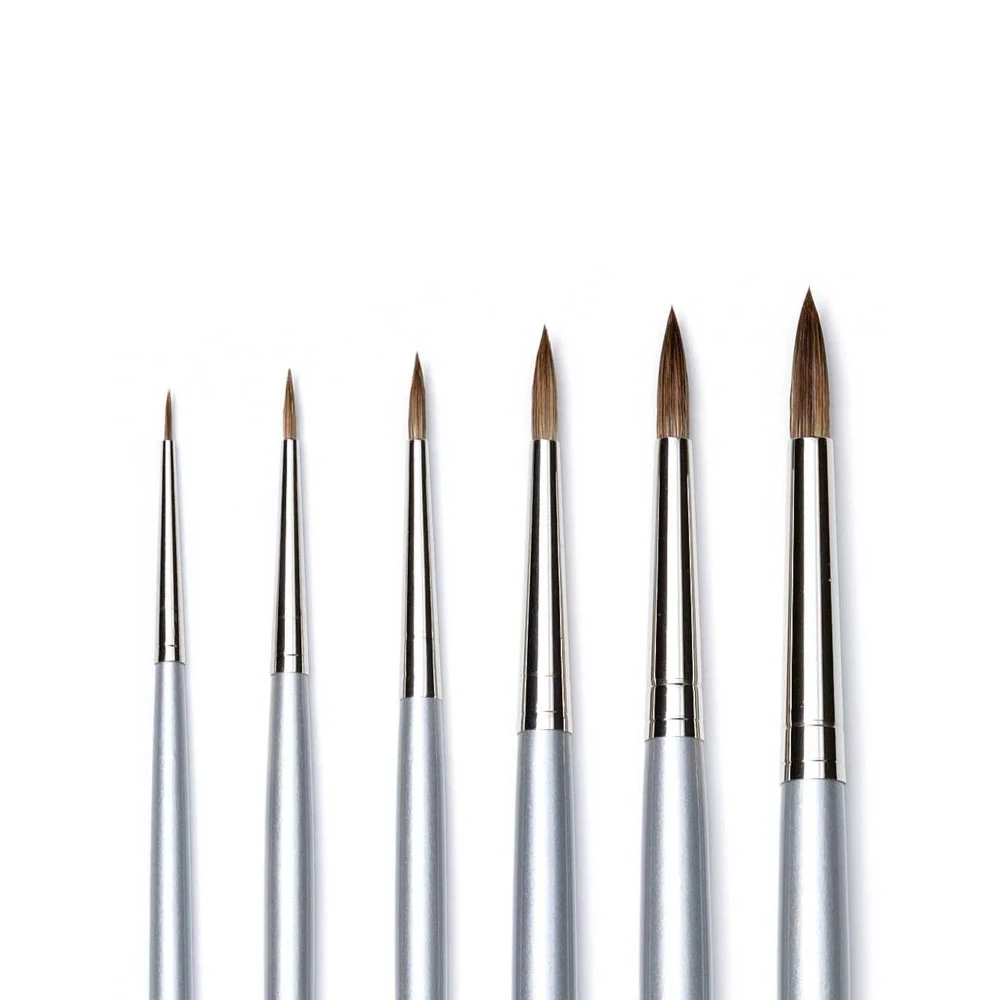 Isabey Siberian Fitch Round Paint Brush Series 6125
