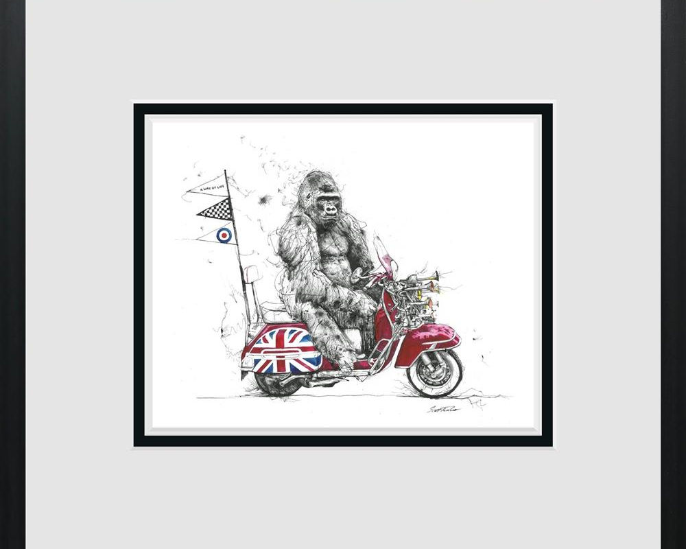 A Way Of Life - Miniature by Scott Tetlow