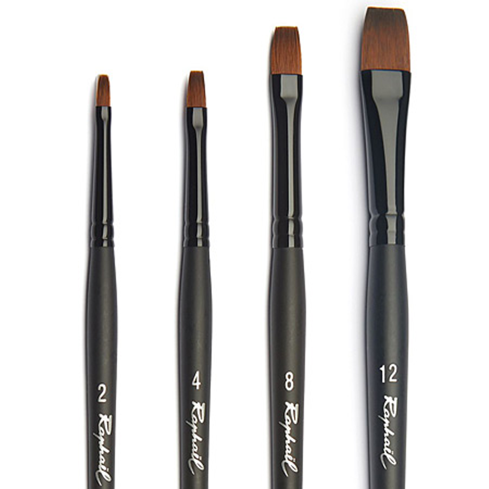 Raphael Stradvarius Flat Paint Brush Series 8343