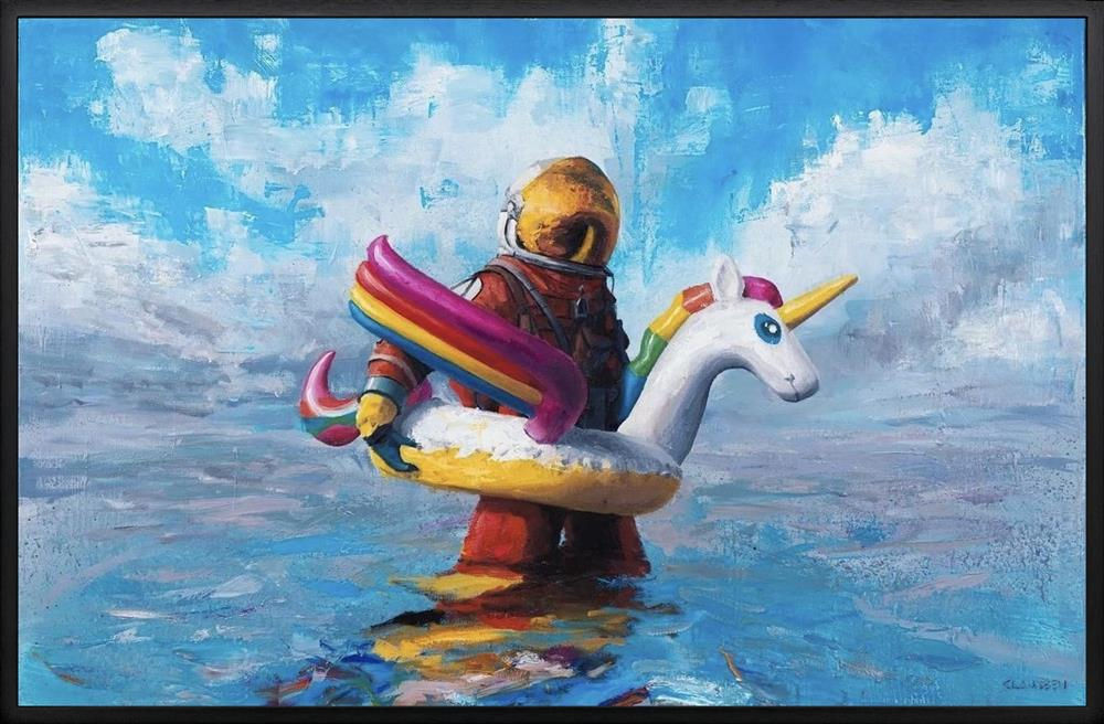 Unique Like A Unicorn Original Art by Andreas Claussen