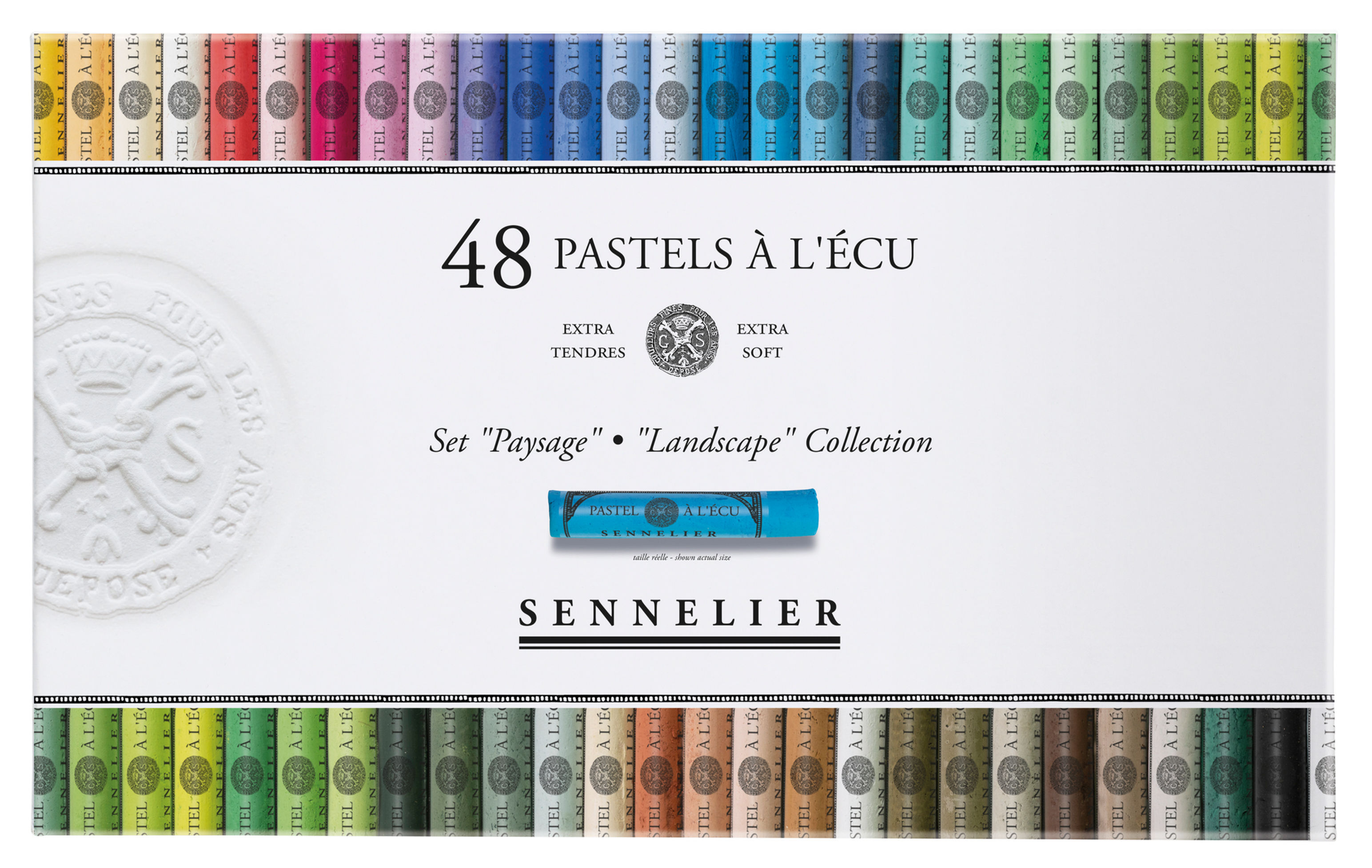 Sennelier Soft Pastel 48 Landscape Pack Box Set