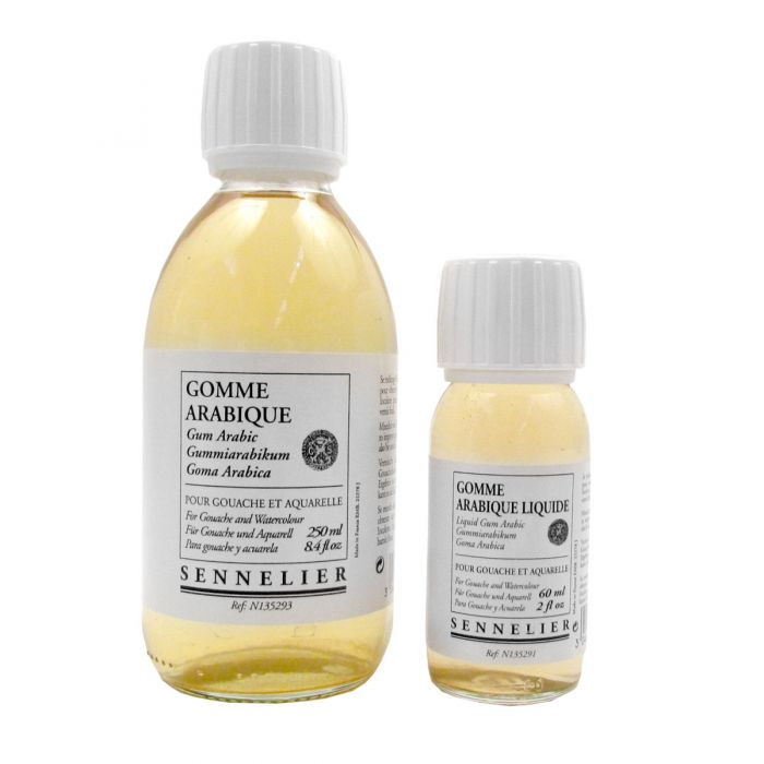2x 250ml Sennelier Watercolour Gum Arabic