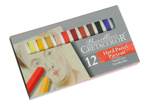 Cretacolor : Carres Set Of 12 Hard Pastels Browns Red Set De 12 Pasteles Duros Cretacolor - Tonos Marrones Para Artistas Cretacolor : Carres Set Of 12 Hard Pastels Browns Images