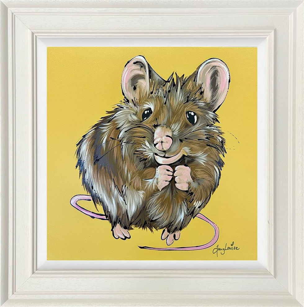 Quiet As A Mouse Original Art by Amy Louise