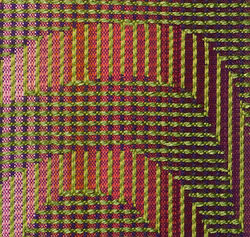 Striped scarf (detail)