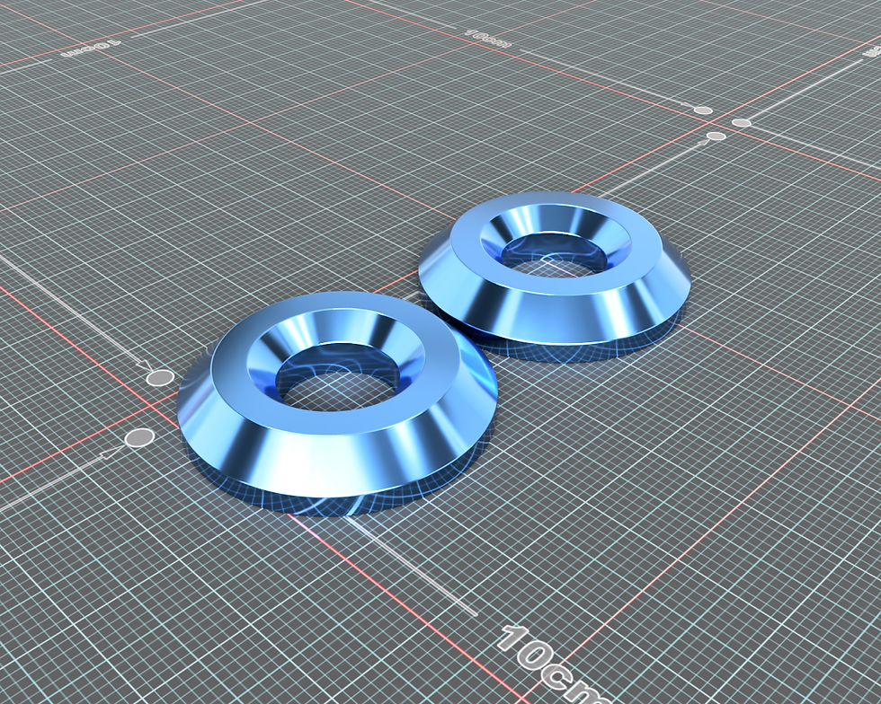 Thumbnail: Aluminum Omni Washer Set