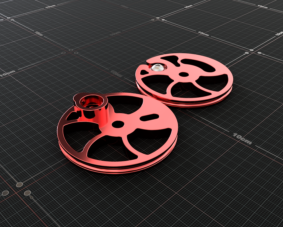 AluminumTiming Wheel Set For Older Style Oneida Bows