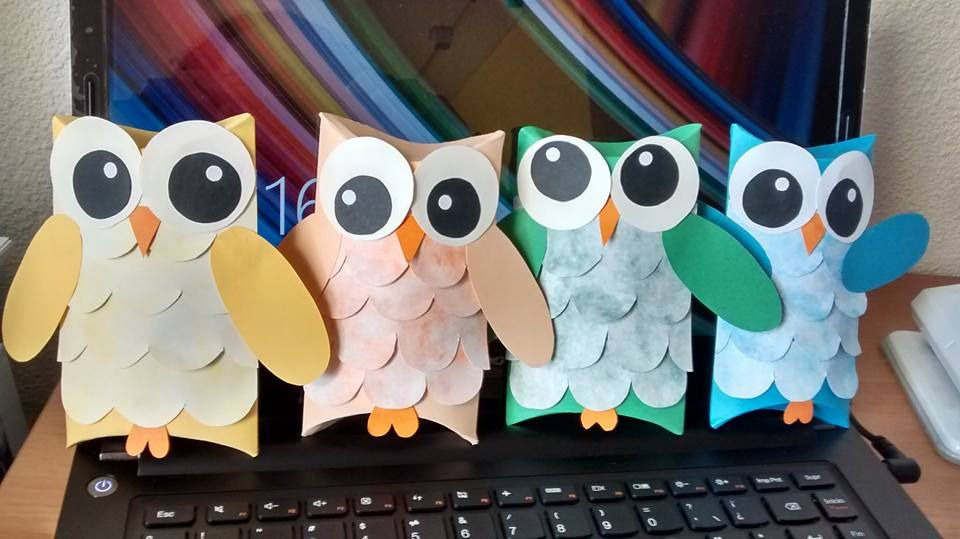 Cotillones buhos/Uilen/Owls