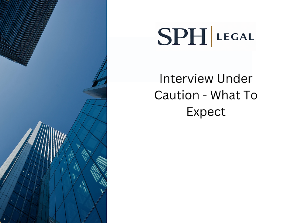 Interview Under Caution