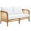 Thumbnail: Coastal + Cane Sofa