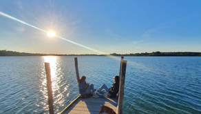 Le grand calme du Lac d'Arjuzanx