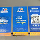 Custom printed rack cards for marketing