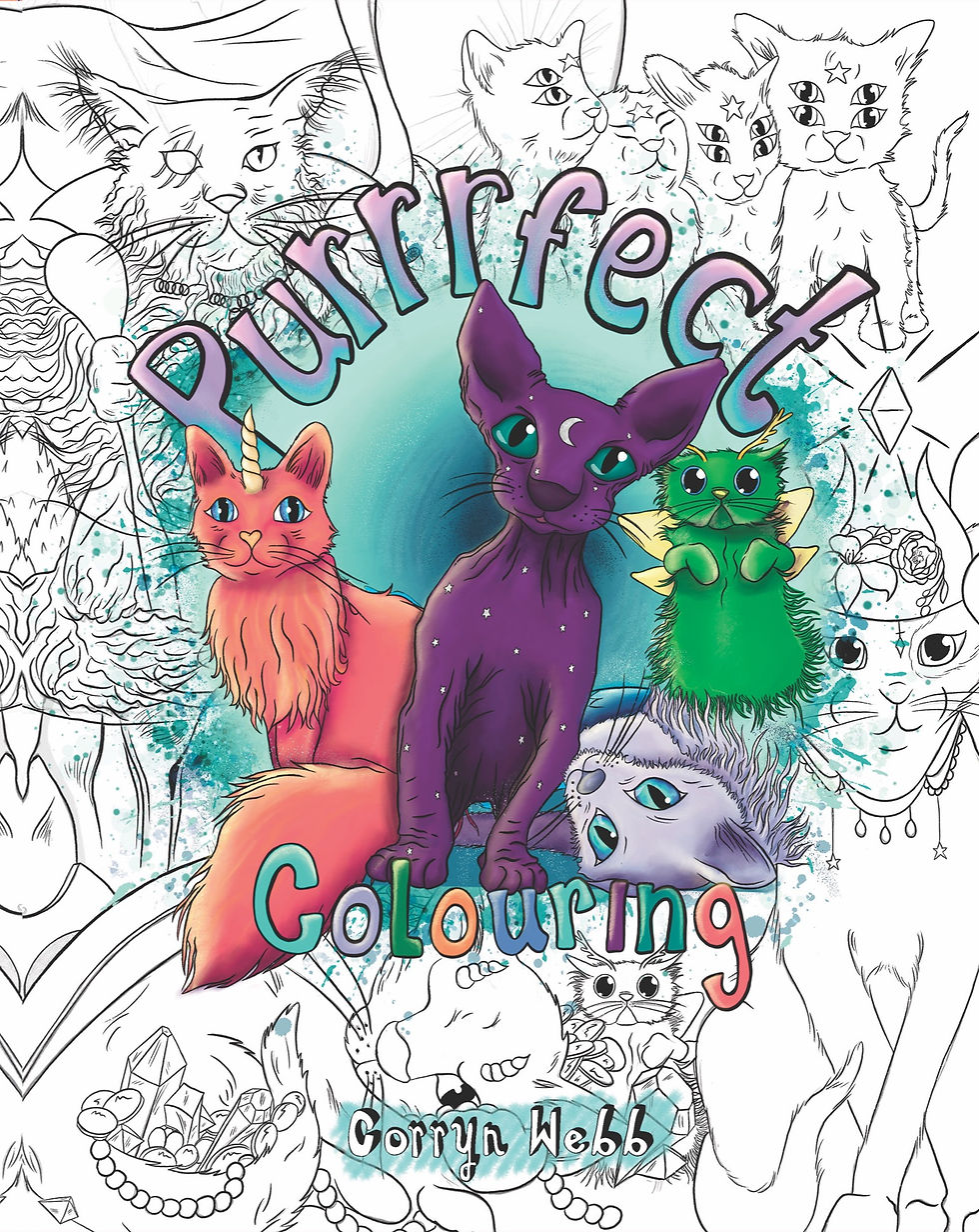 Thumbnail: Purrrfect Colouring Book