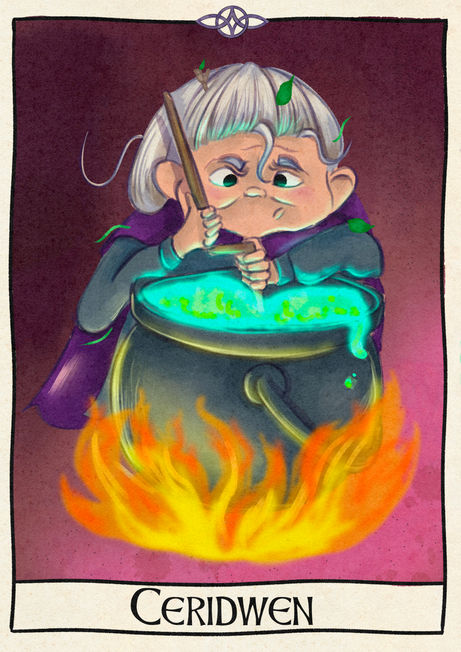 Ceridwen Brewing character card
