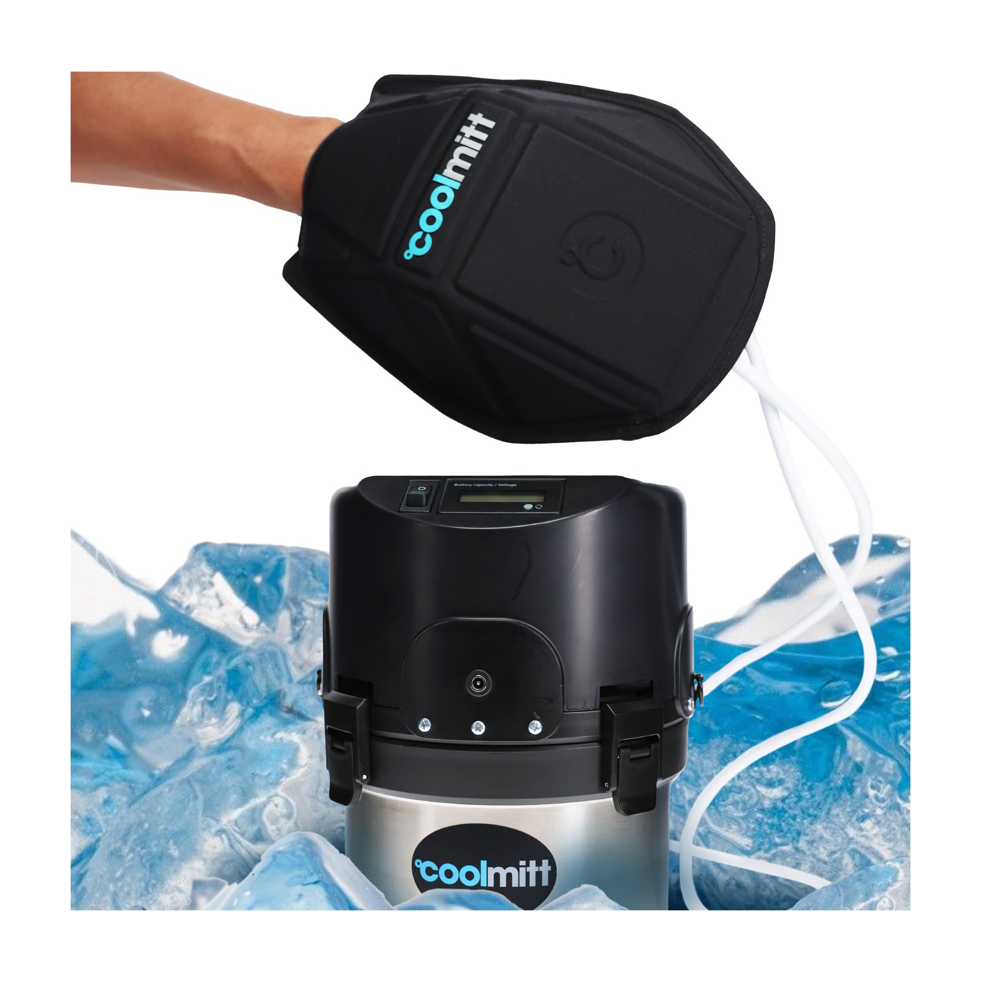 CoolMitt — dispositivo de palm cooling para atletas baseado na tecnologia de Stanford, usado entre séries de treino