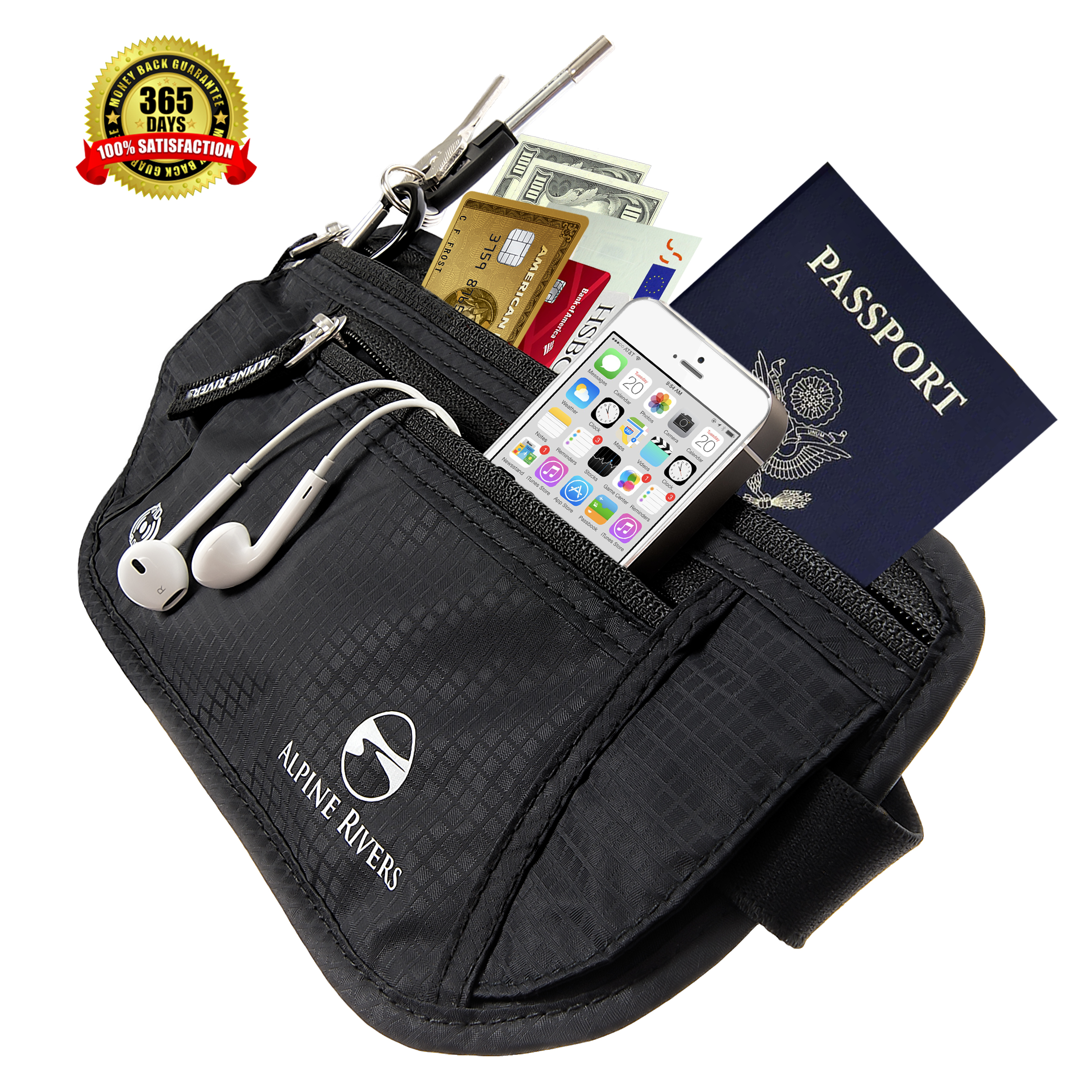 alpine rivers money belt