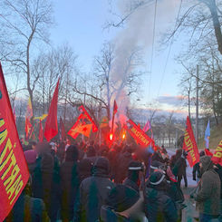Switzerland - Big protests against the WEF summit!