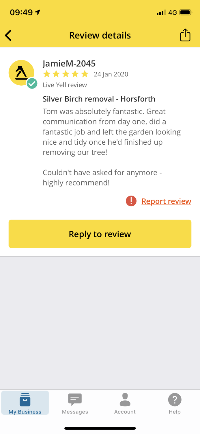 Horsforth Silver Birch Removal content media