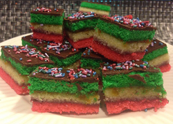 Rainbows with custom sprinkles