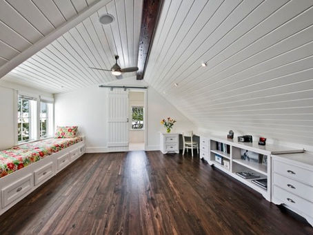 Shed versus Beam Ceiling