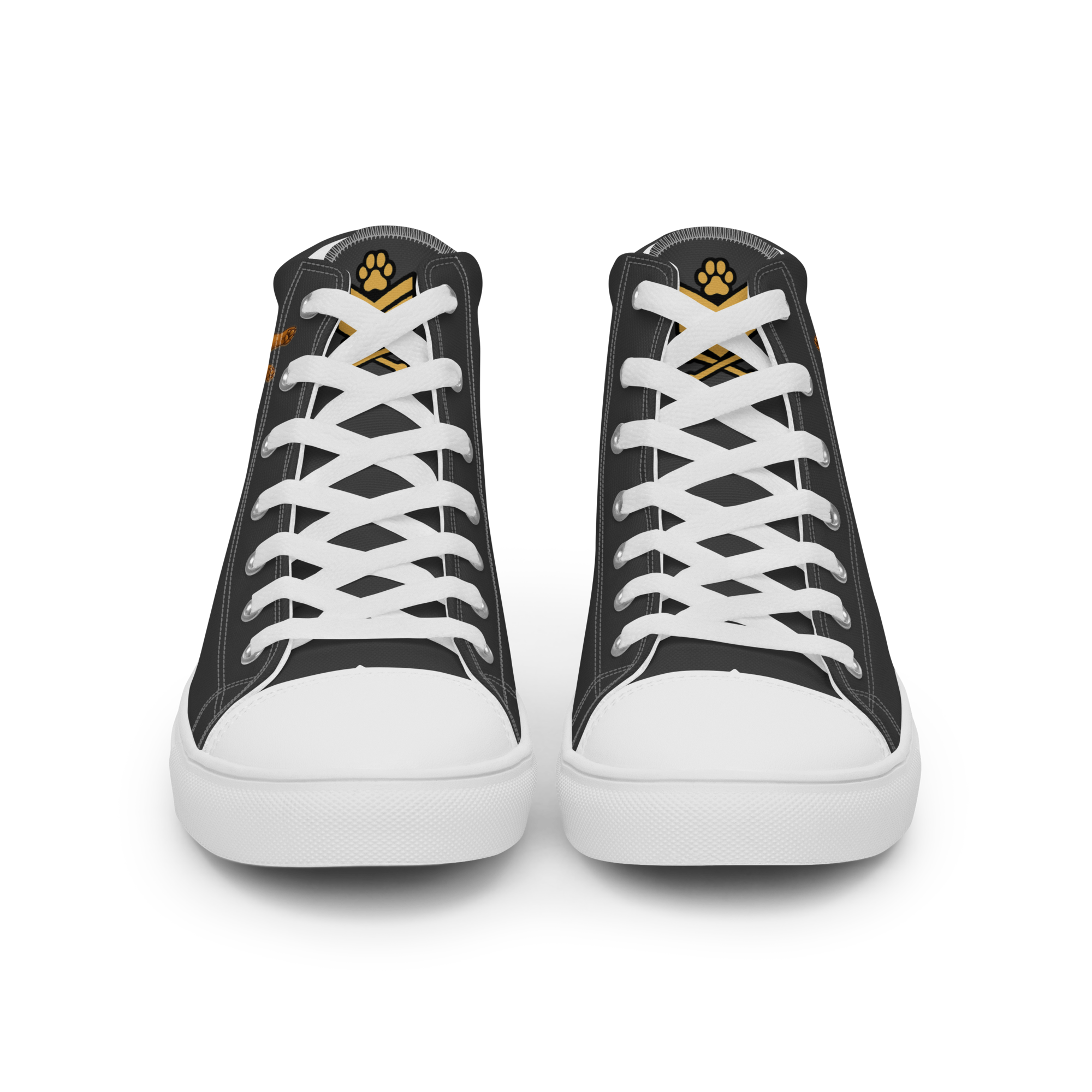 Men’s High Top Canvas Shoes \\ CODEX VII: Vitruvian Cora