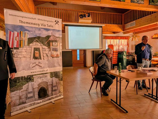 Projektvorstellung "Bergsäge" + Via Salis bei Bezirksausschußsitzung PVÖ