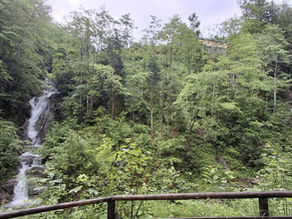 Rosas Wasserfälle bei Starkregen