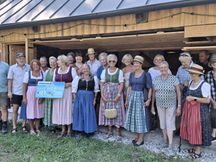 Führung + Scheckübergabe Goldhaubengruppe Bad Ischl