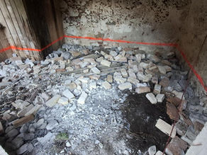Unterbau Betonpflaster Lagerraum einbauen