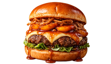 Georgia Peach Burger