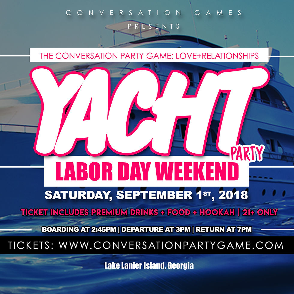 The Conversation Party Game Yacht Party