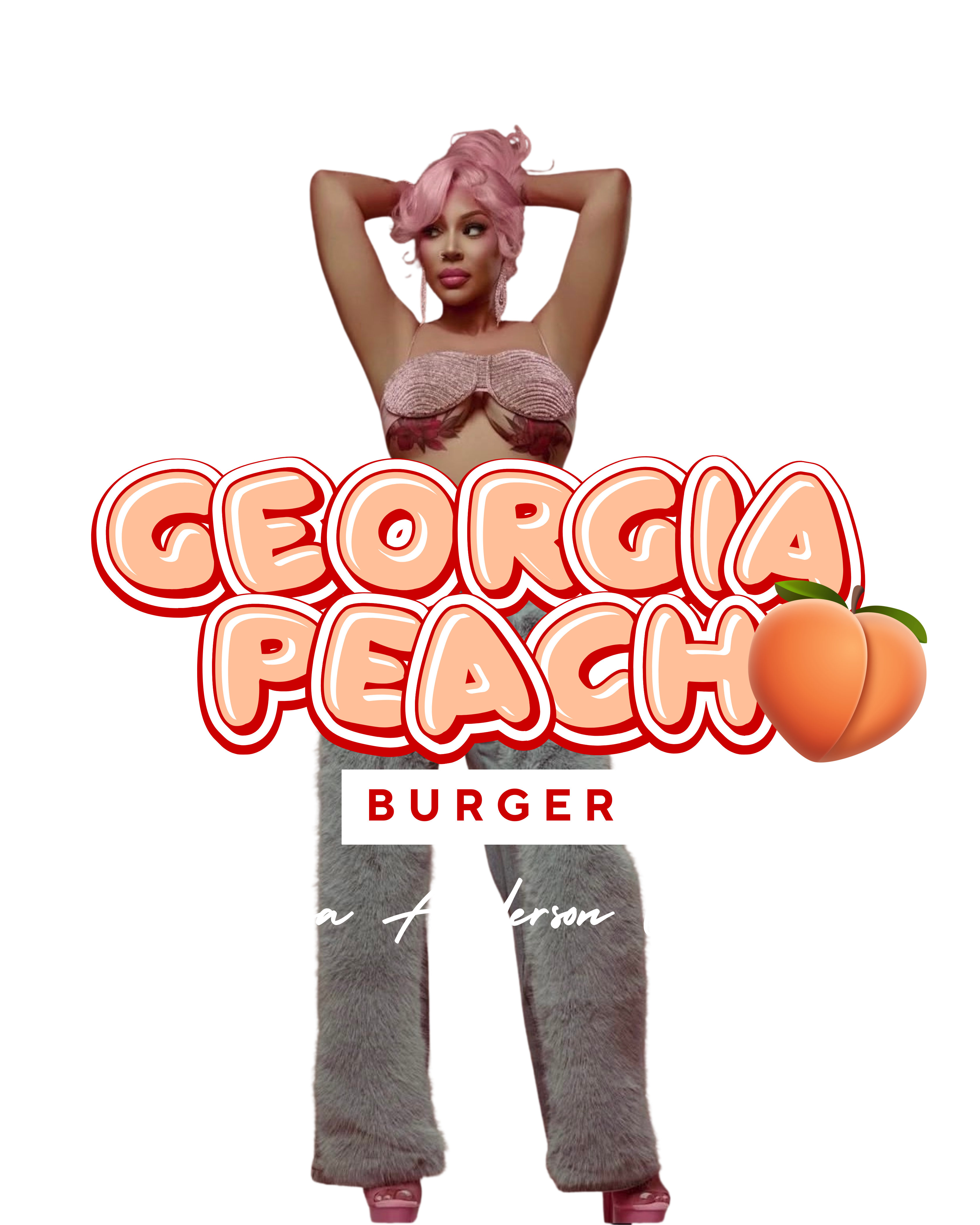 LOL Burger Bar Partners with R&B Star Lyrica Anderson for a Georgia Peach Burger