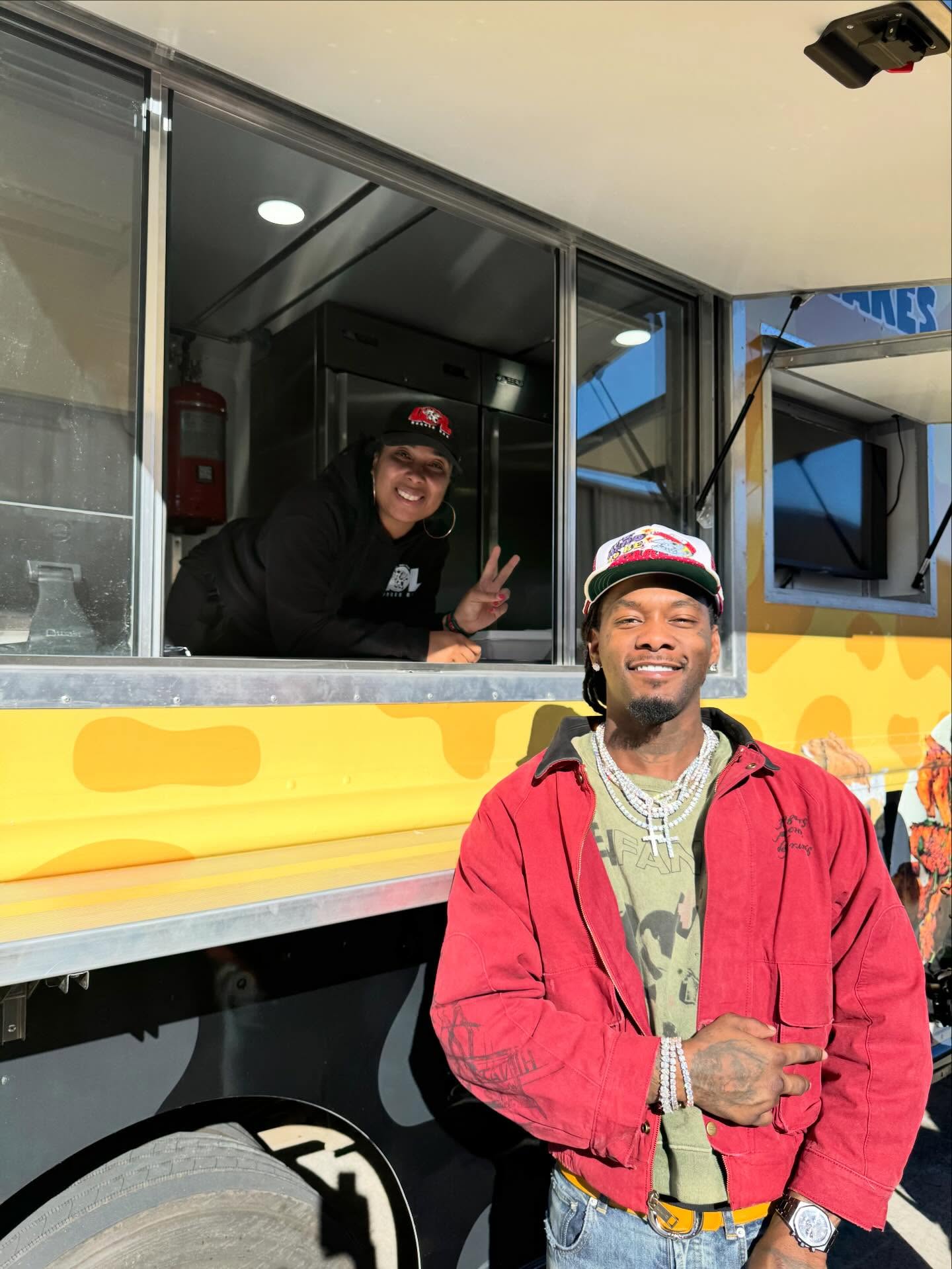 Offset Tries LOL Burger Bar and Gives It His Stamp of Approval
