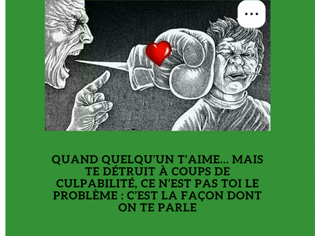 La manipulation affective, un désastre relationnel !