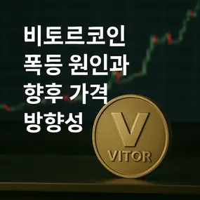 비토르코인 폭등 원인과 향후 가격 방향성
