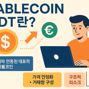 스테이블 코인(USDT)란? 디지털 탈러구조