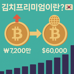 김치프리미엄이란? 비트코인 가격차의 비밀
