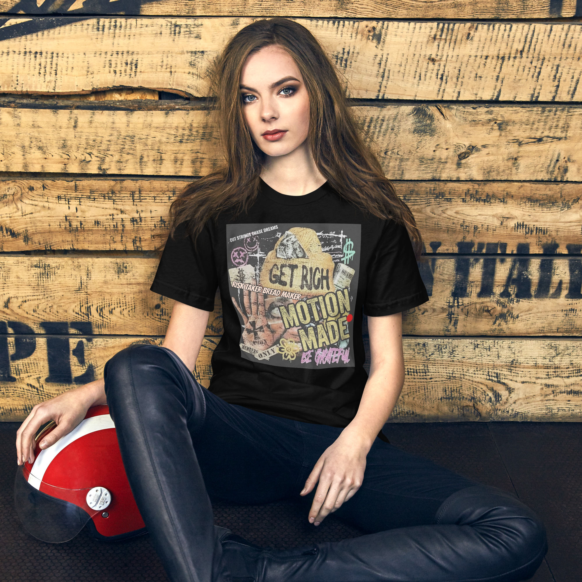 Motion Avenue Slogan T- Shirt