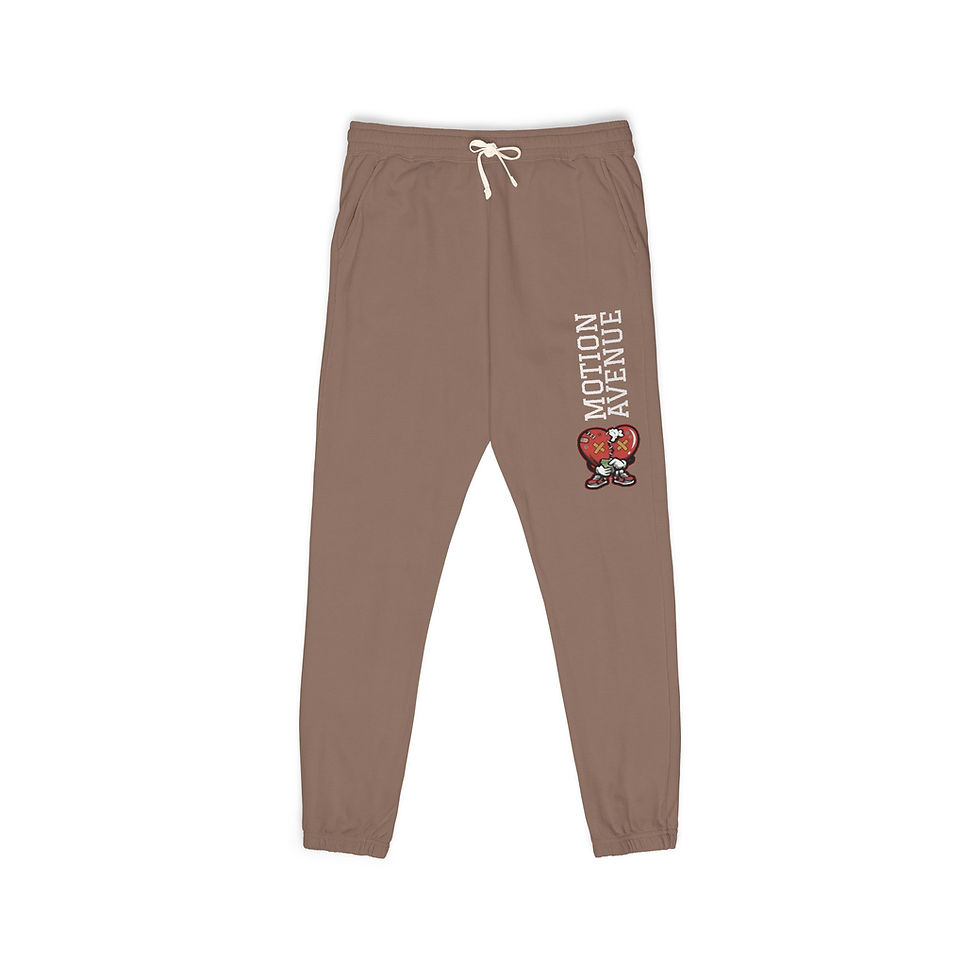 Thumbnail: Fleece Sweatpants Motion Ave Logo 