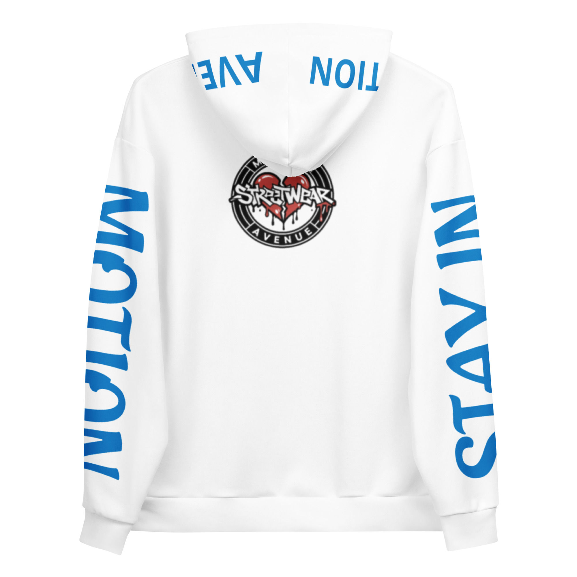 Motion Made Blue Hoodie