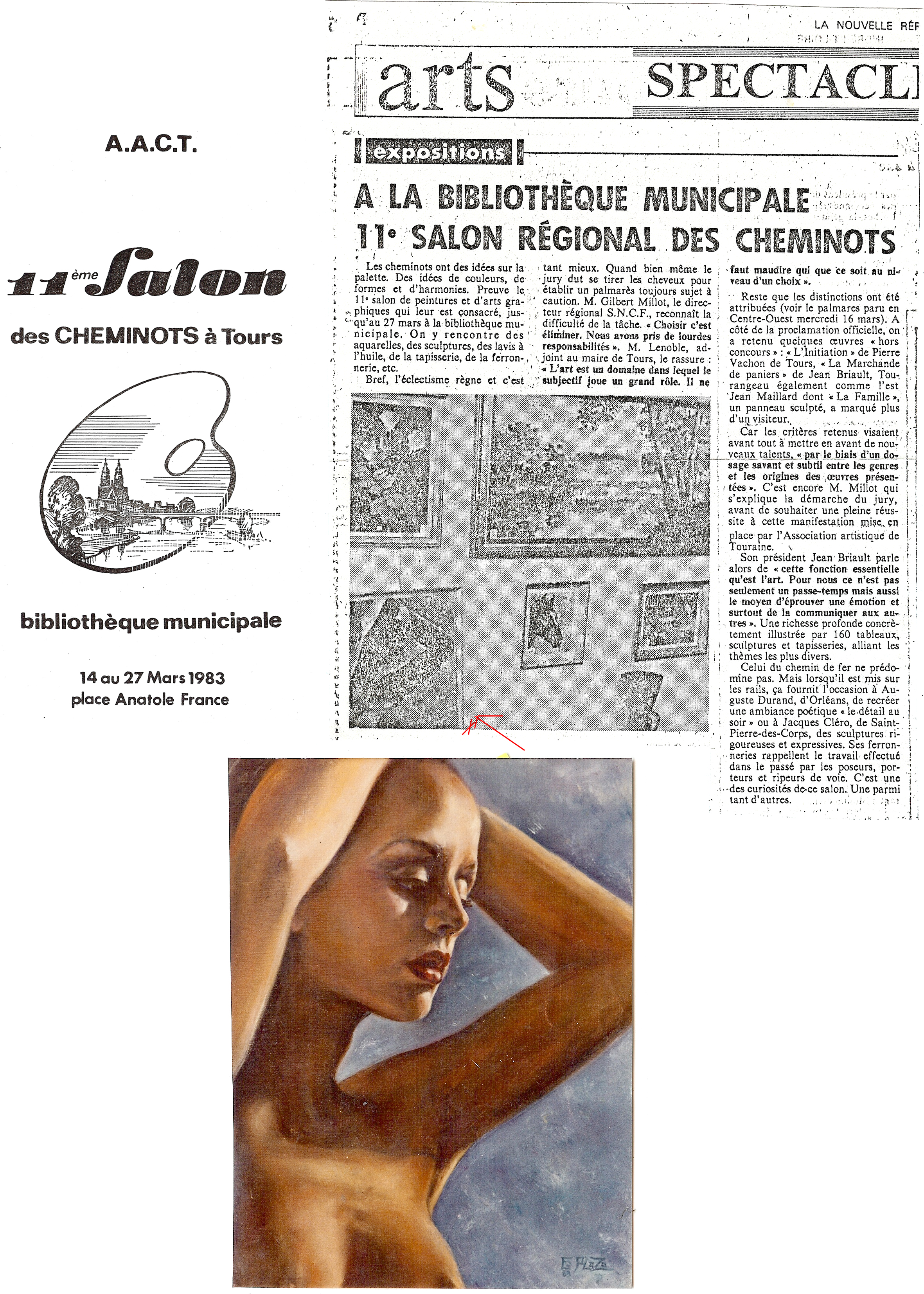 1989 Salon peinture - Tours
