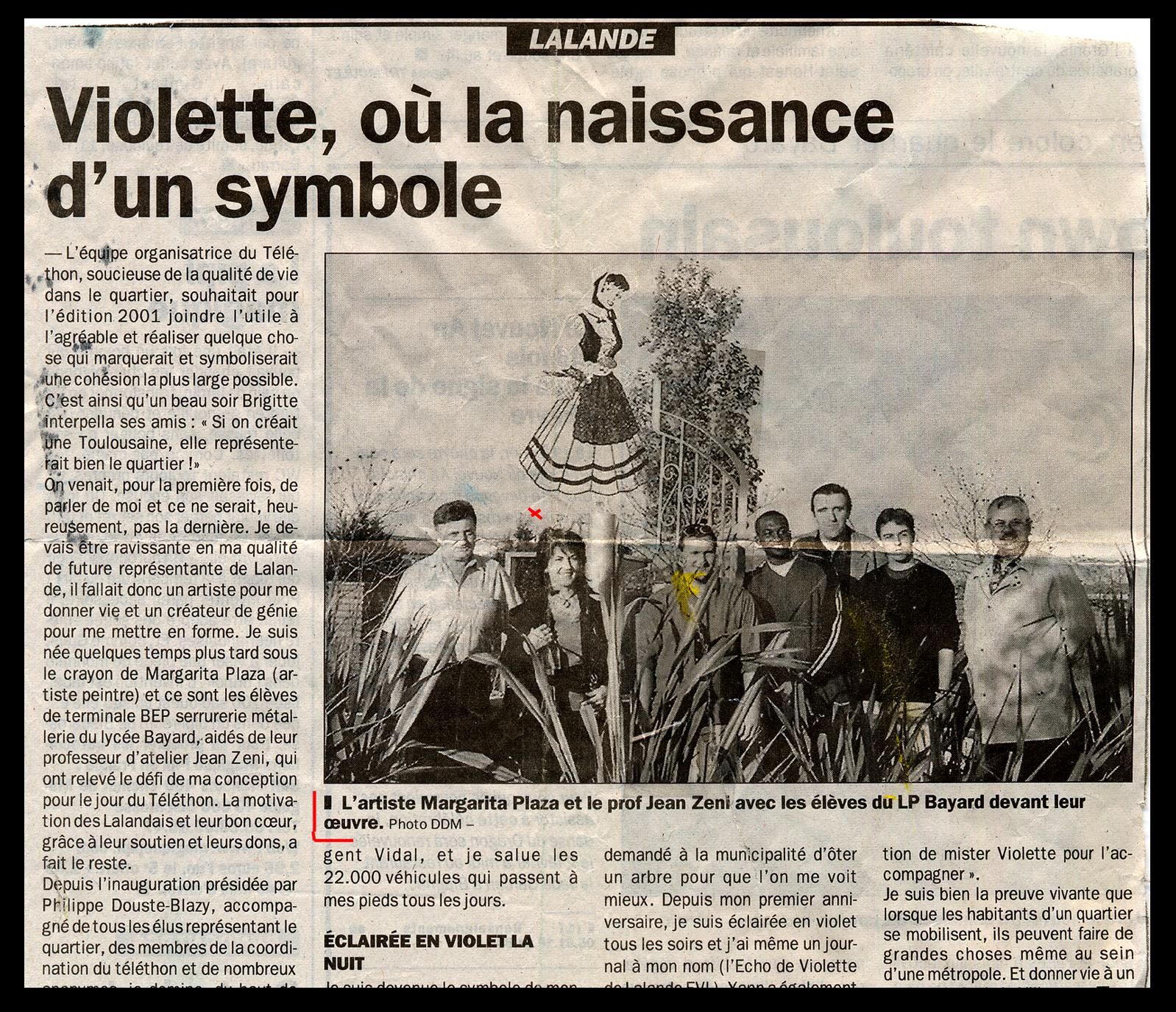 Inauguration de 'La Toulousaine'