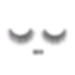 Pair of SD19 eyelashes on white background, ready for application and use.