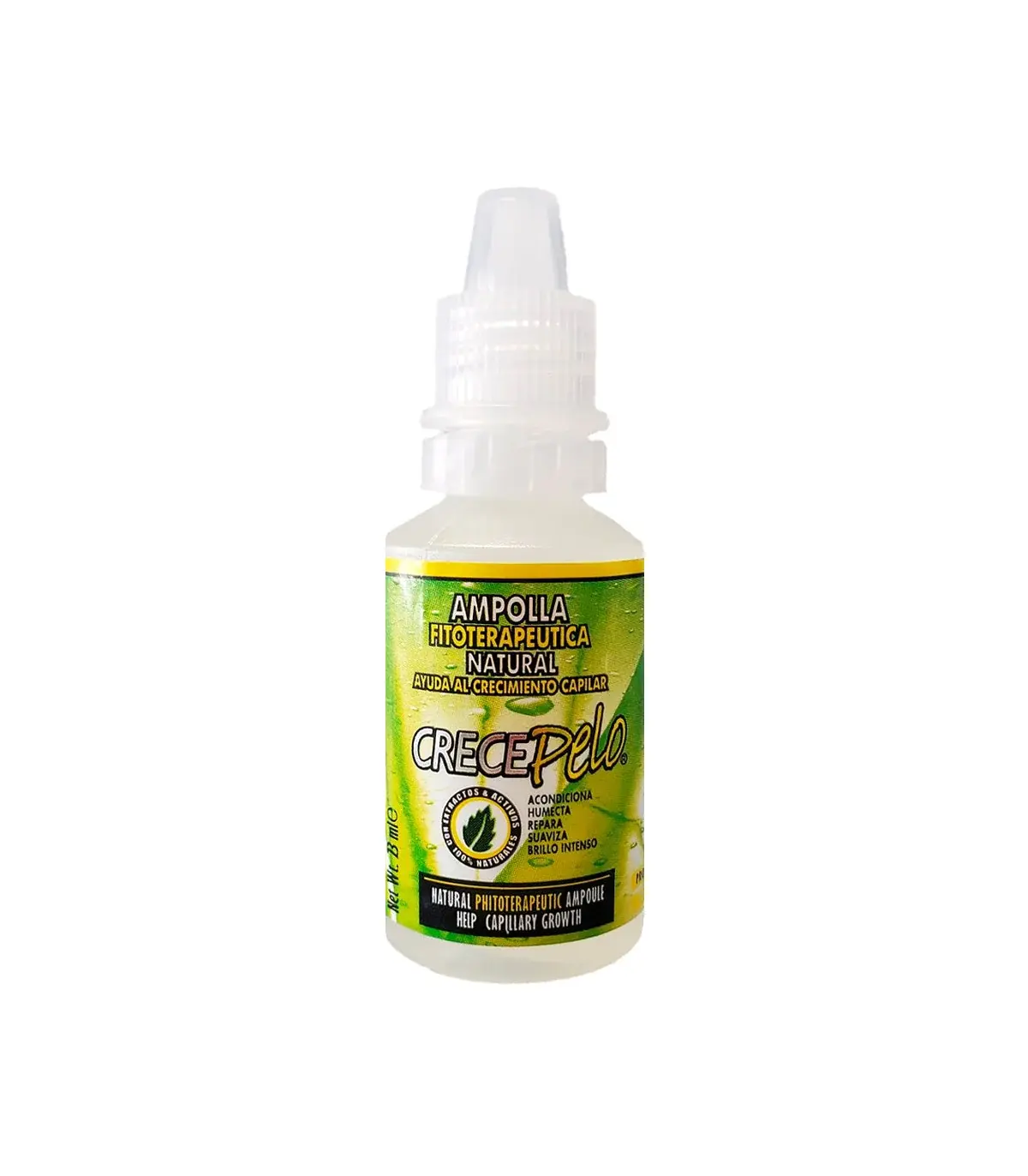 Crecimiento Natural hair growth serum bottle with label, D'Paradise Beauty Supply