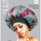 Thumbnail: Woman wearing K'LUX by Q'Luxe reversible tailored wide band hair bonnet.