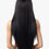 الصورة المصغرة: Woman with long, straight black hair, back view, against a white background.