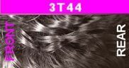 Thumbnail: Close-up of hair, pink banner with color code 3T44, D'Paradise Beauty Supply.